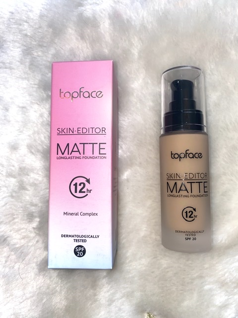 کرم پودر تاپ فیس مدل اسکین ادیتور مات شماره 004 (حجم 32میل)