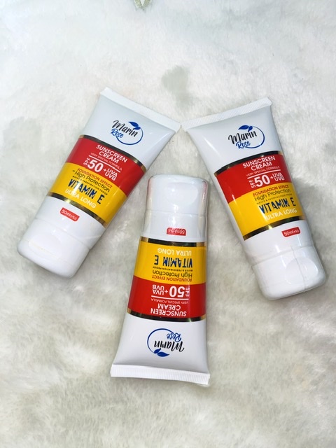 کرم ضد افتاب مارین رز  MARIN ROSE SUN CREAM حجم 50میل