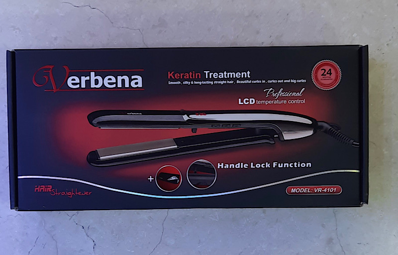 اتو مو وربنا مدل vr4101 روکش کراتین دما تا 230 (دوسال گارانتی معتبر)