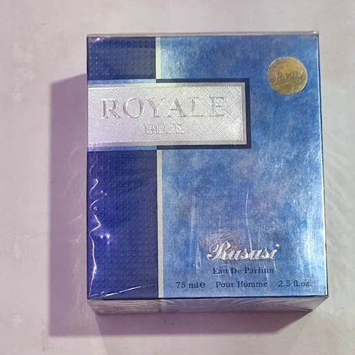 ادکلن رساسی مدل رویال بلو Rasasi Royale Blue for menحجم 100میل (اصل امارات)