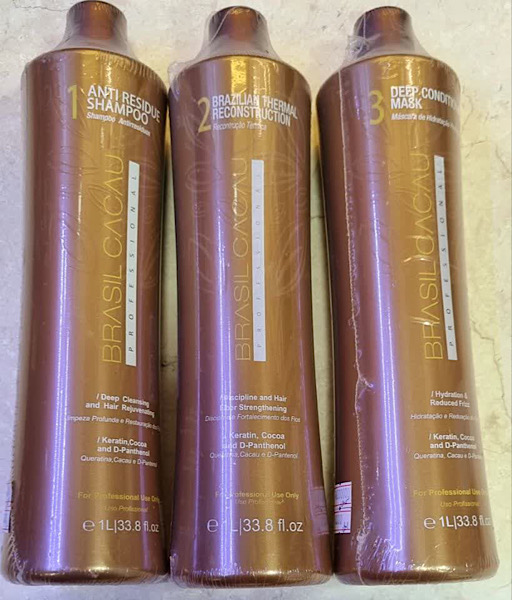 پک کراتین مو کادیو برزیل شماره1و2و3 Cadiveu Brasil Cacau Keratin Kit حجم 1000 میل(اصلی)