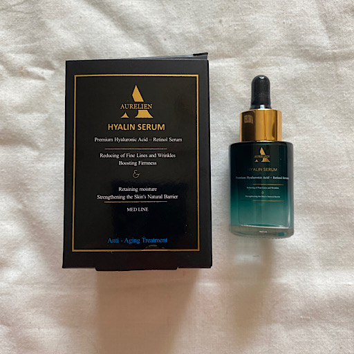 سرم اورلین مدل هیالین سرم(آبرسان و جوانساز) Aurelien Retional And Hyaluronic Acid Serumحجم 30میل