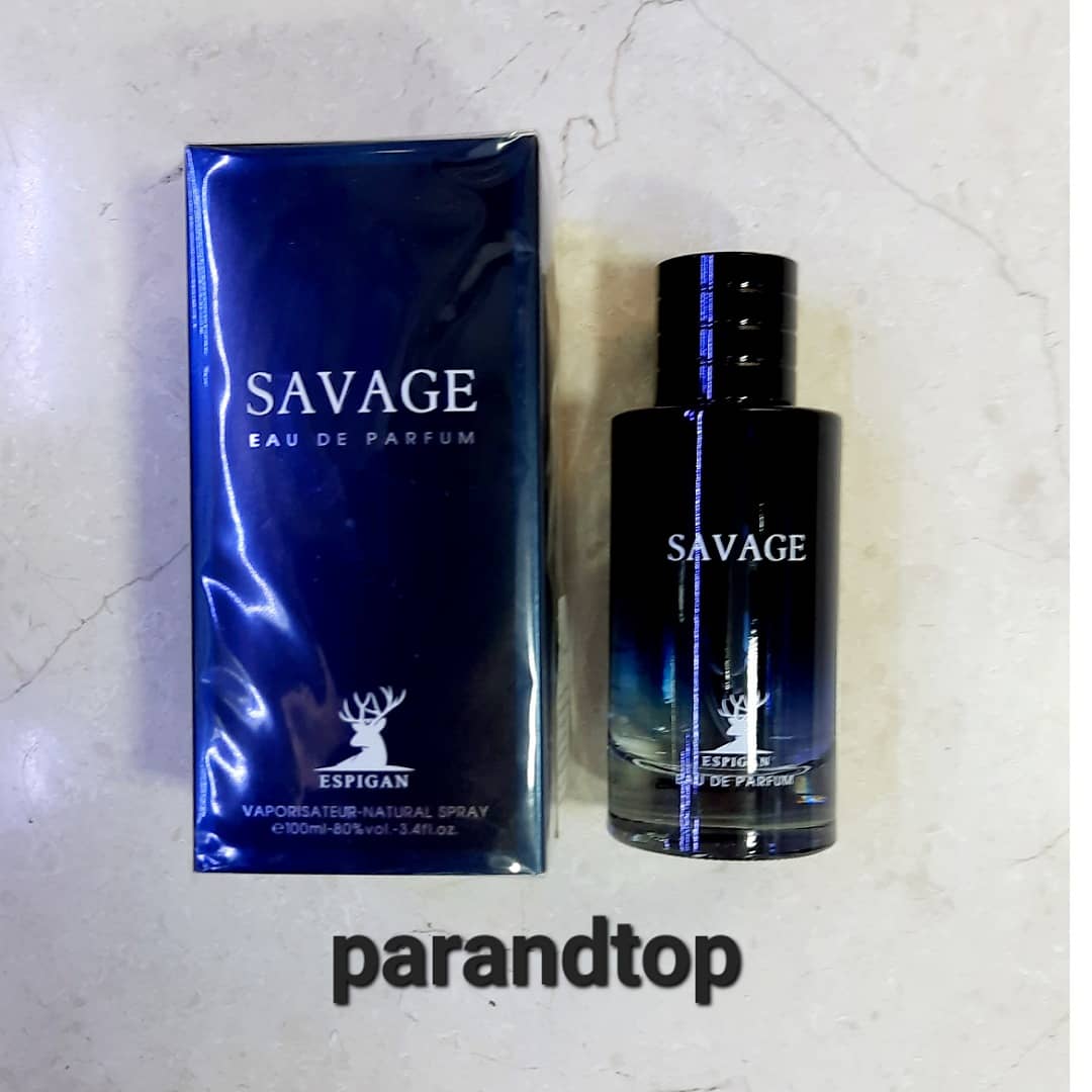 ادکلن اسپیگان مدل ساواج ESPIGAN SAVAGE اورجینال (حجم 100میل)