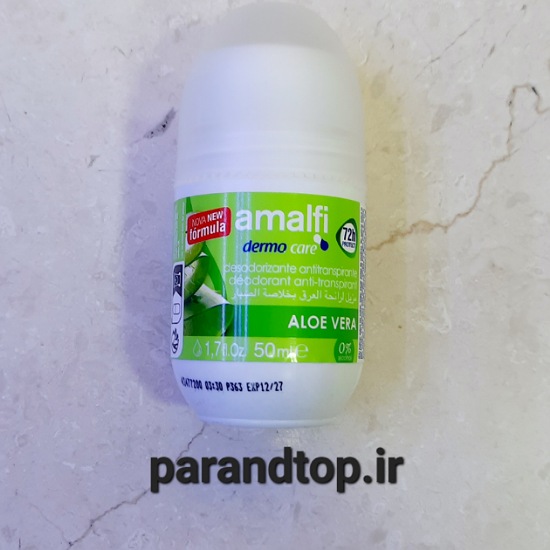 مام رول ضد تعریق آلوئه ورا آمالفی مدل Amalfi Aloe Vera (حجم 50 میل)