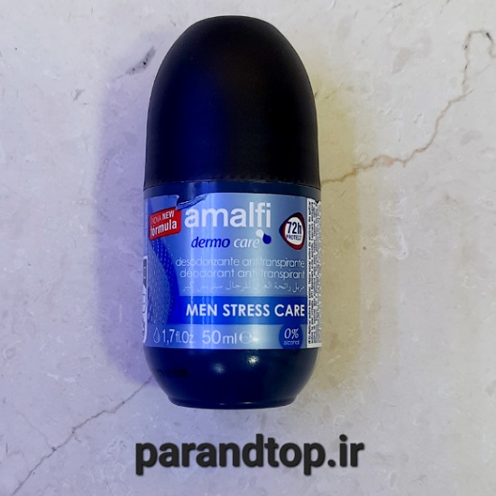 مام رول ضد تعریق آمالفی مدل Amalfi MEN STRESSCARE (حجم 50 میل)
