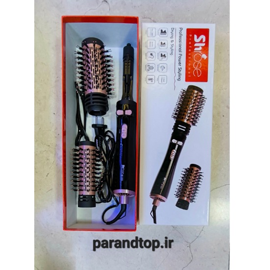 سشوار چرخشی شی رز 1200وات مدل SH-8100 (18 ماه گارانتی) — تصویر ۲