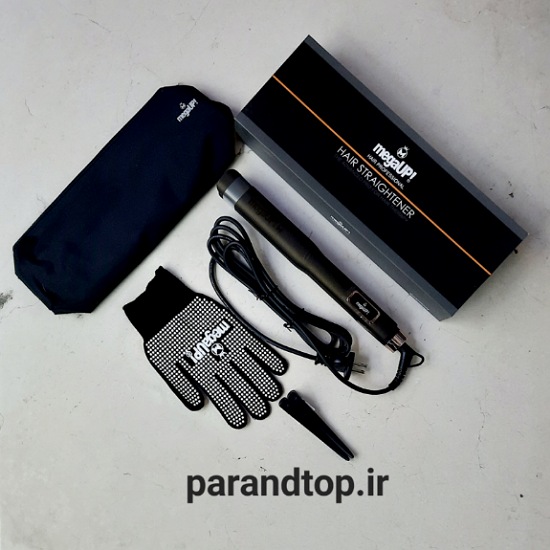 اتو موی کراتینه مگا آپ سری NUB رنگ مشکی (24ماه گارانتی معتبر) اورجینال